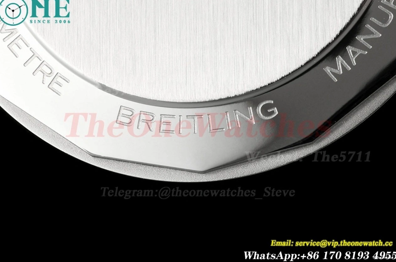 A2824 Blue Ice TF LE Dial 2024 41mm Navitimer 1 SS Date 0106